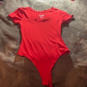 Red Body Suit